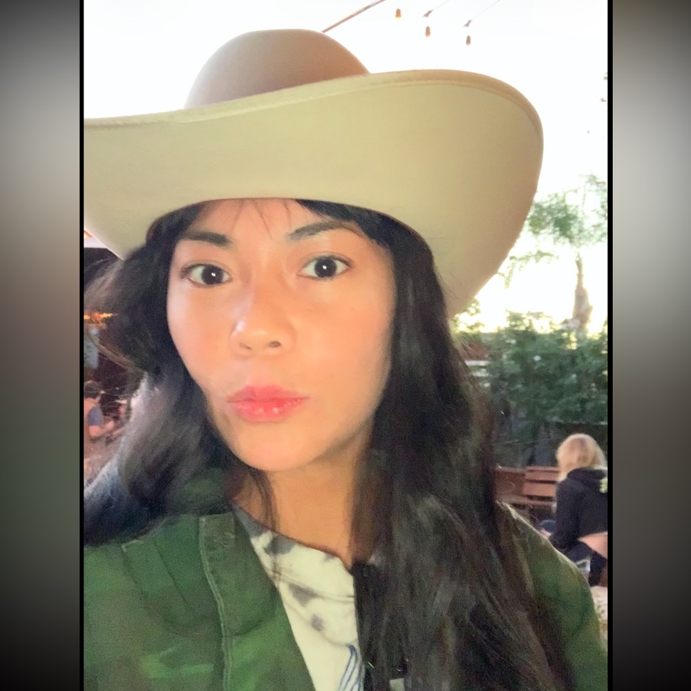 Cream Cowboy Hat with Braided Band